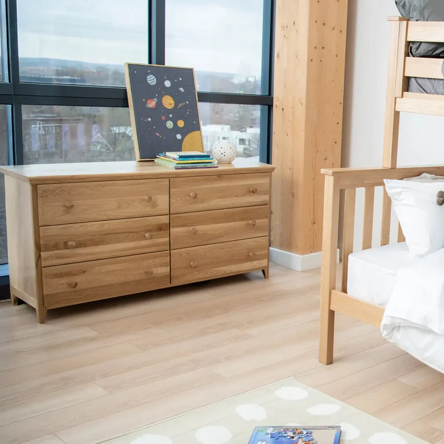 Naturepedic Savona Kids FSC Certified Oak Dresser- Strolleria