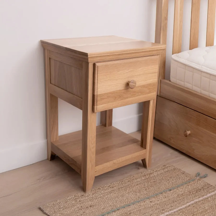 Naturepedic Savona Kids FSC Certified Oak Nightstand- Strolleria