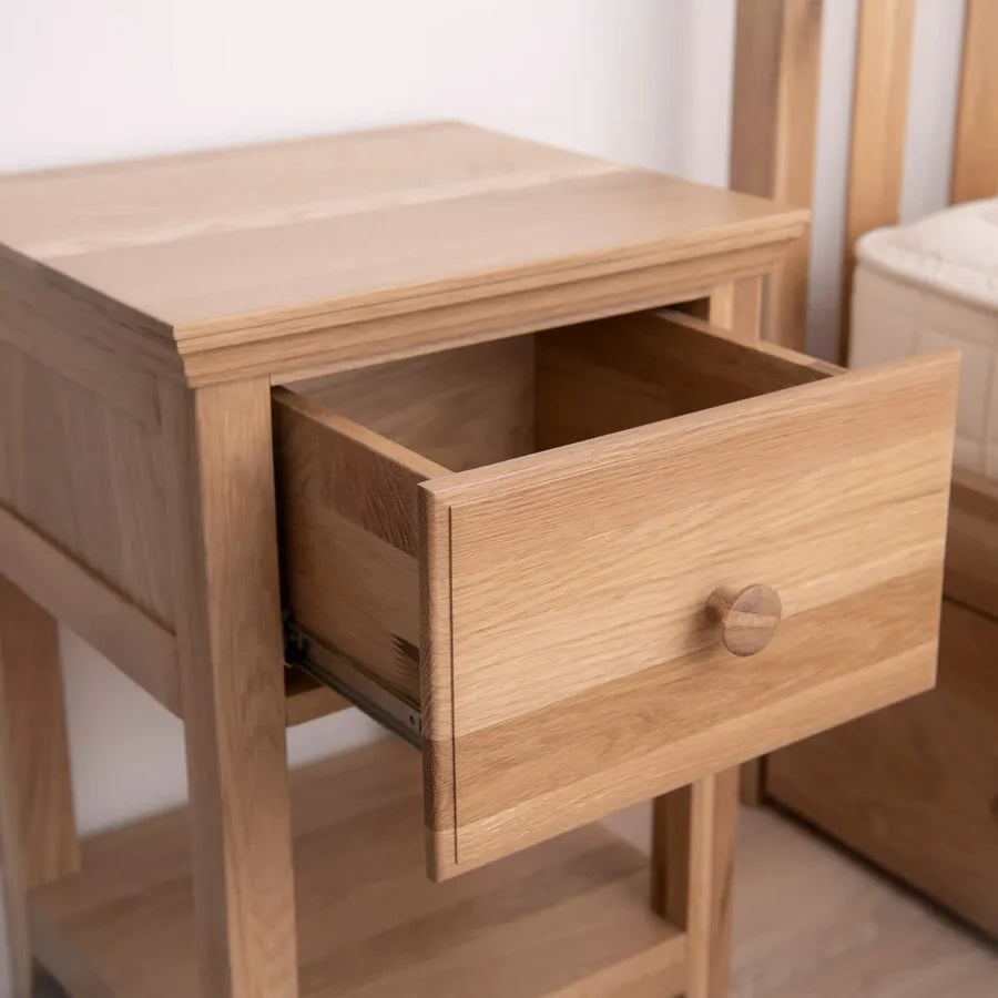 Naturepedic Savona Kids FSC Certified Oak Nightstand- Strolleria