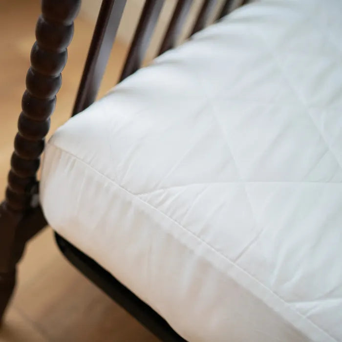 Naturepedic Quilted Toddler Mattress Pad - Waterproof- Strolleria