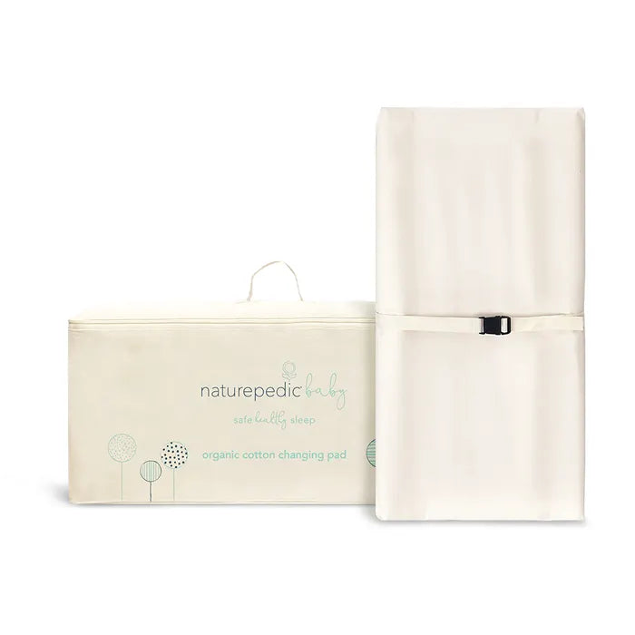 Naturepedic Organic Cotton Changing Pad - 2 Sided- Strolleria