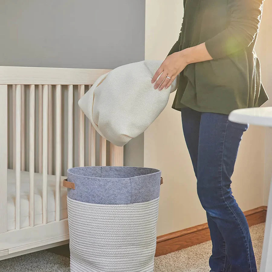 Naturepedic Breathable Mini Crib Mattress Cover - Natural- Strolleria