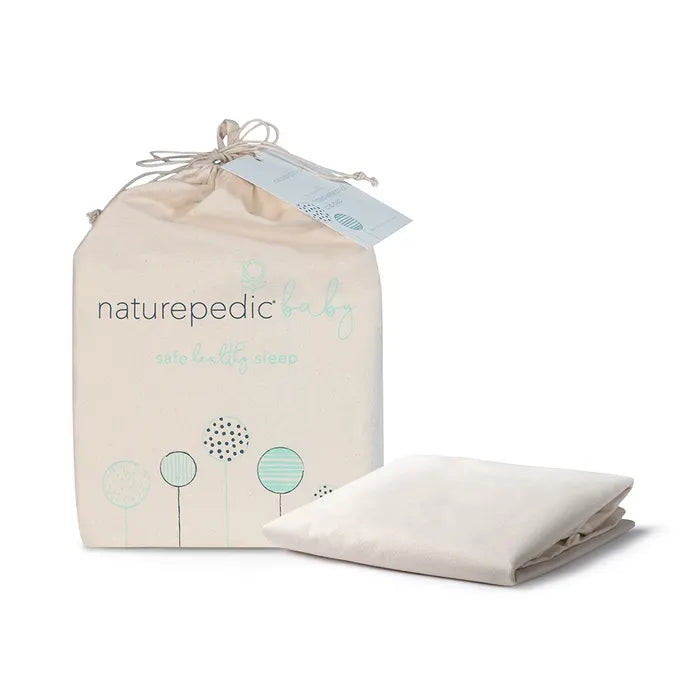 Naturepedic Quilted Toddler Mattress Pad - Waterproof- Strolleria