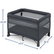 Chicco Dash Instant Setup Playard - Charcoal - Bambi Baby