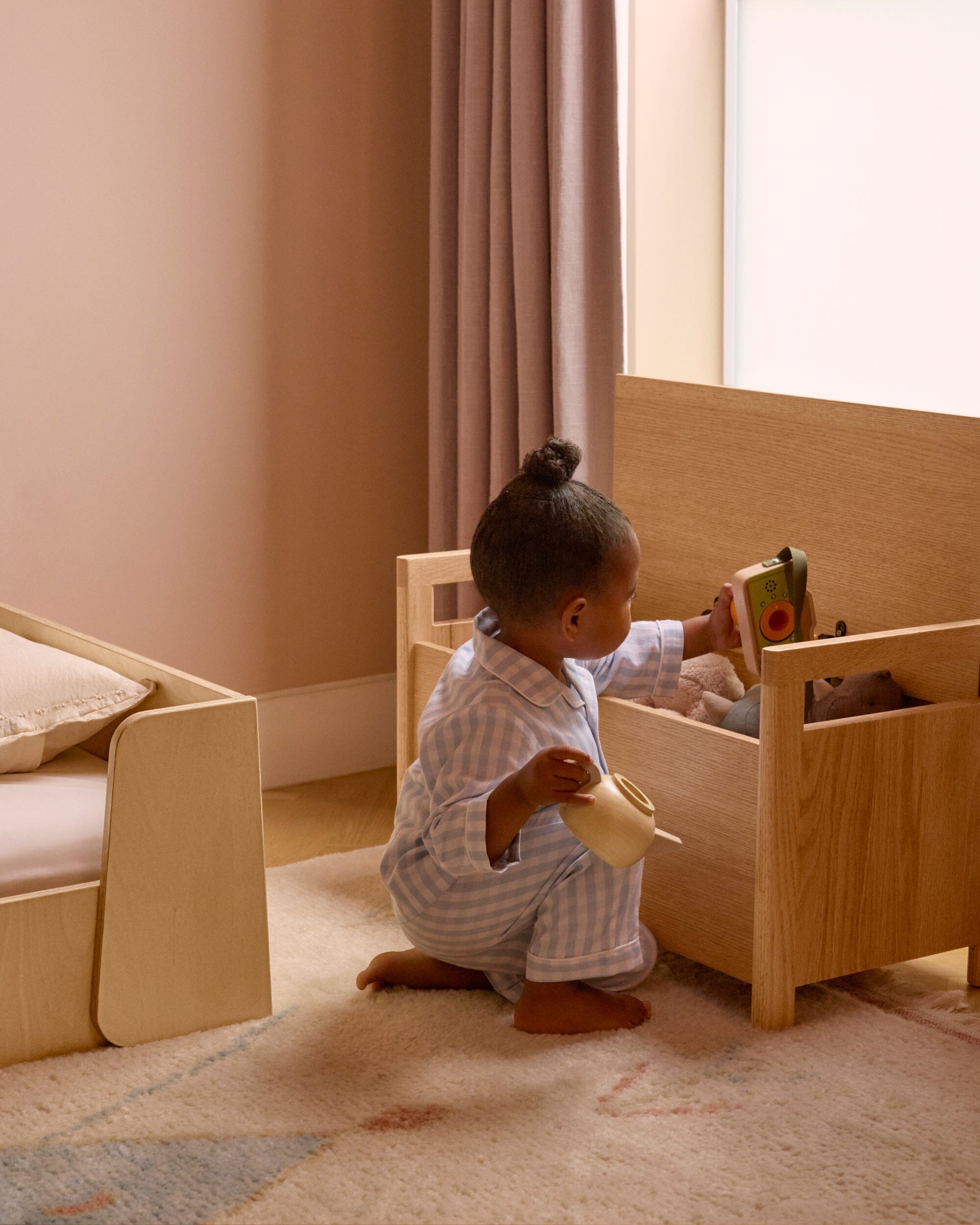 Piccalio Toy Box - Oak- Strolleria