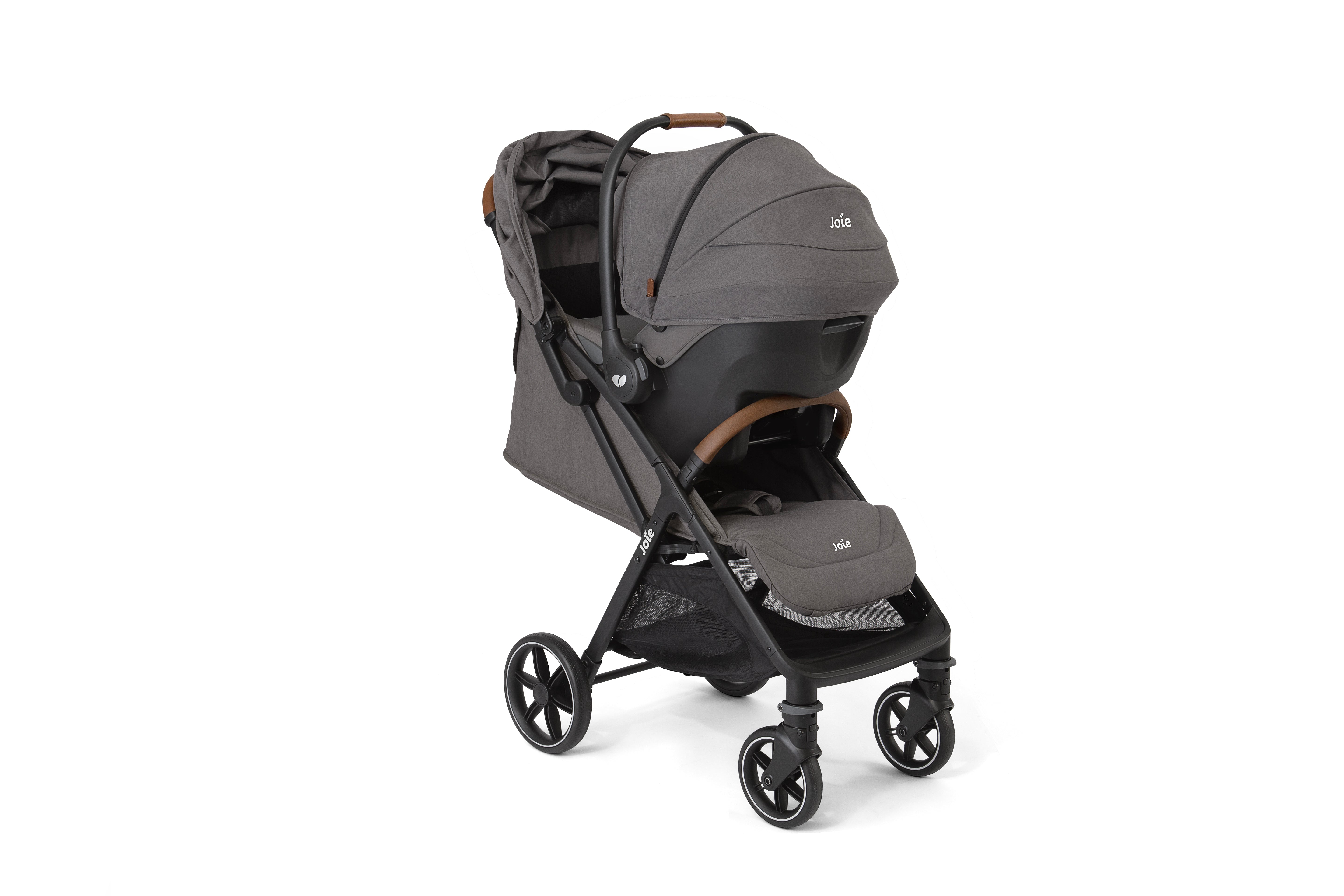 Joie Baby Nutmeg and Mint Latch Travel System- Strolleria