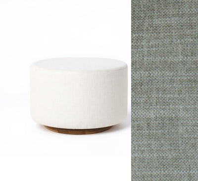 Oilo Ottoman Oval Wood Base