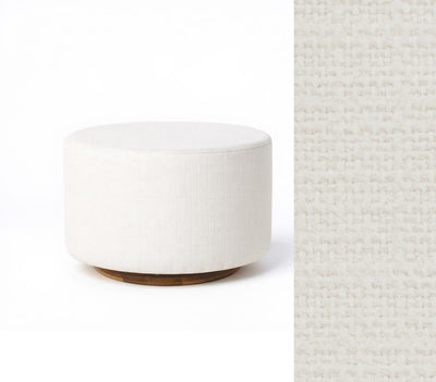 Oilo Ottoman Oval Wood Base