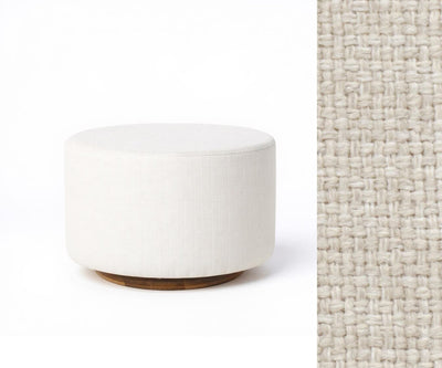 Oilo Ottoman Oval Wood Base