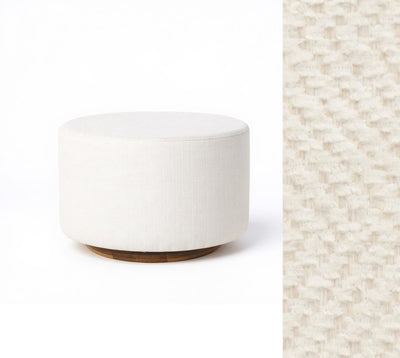 Oilo Ottoman Oval Wood Base