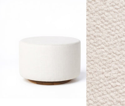 Oilo Ottoman Oval Wood Base