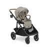 Dove Joie Chive Single to Double Stroller - Three Quarter View | Strolleria