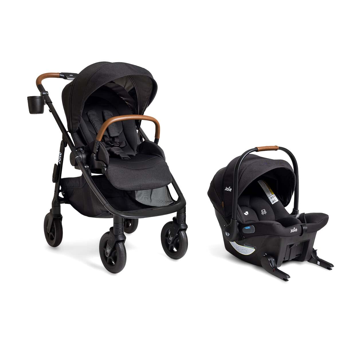 Joie Baby Poppy Whirl & Mint Latch Travel System- Strolleria