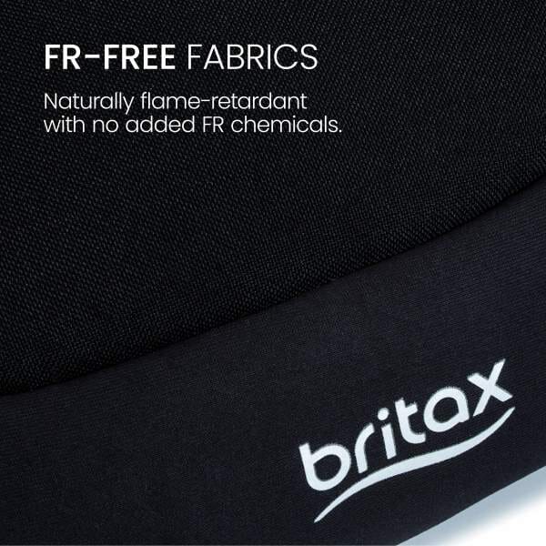 Britax UpNGo Backless Booster Car Seat – Raven Black- Strolleria