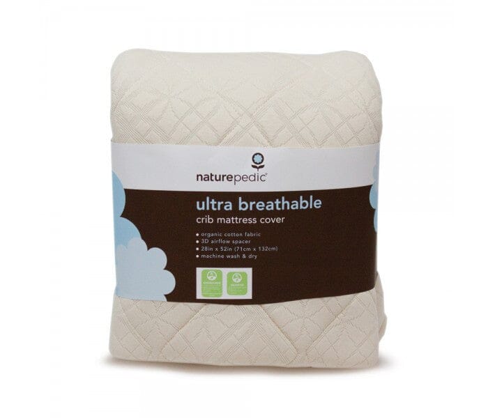 Naturepedic Ultra Breathable Mattress Cover- Strolleria