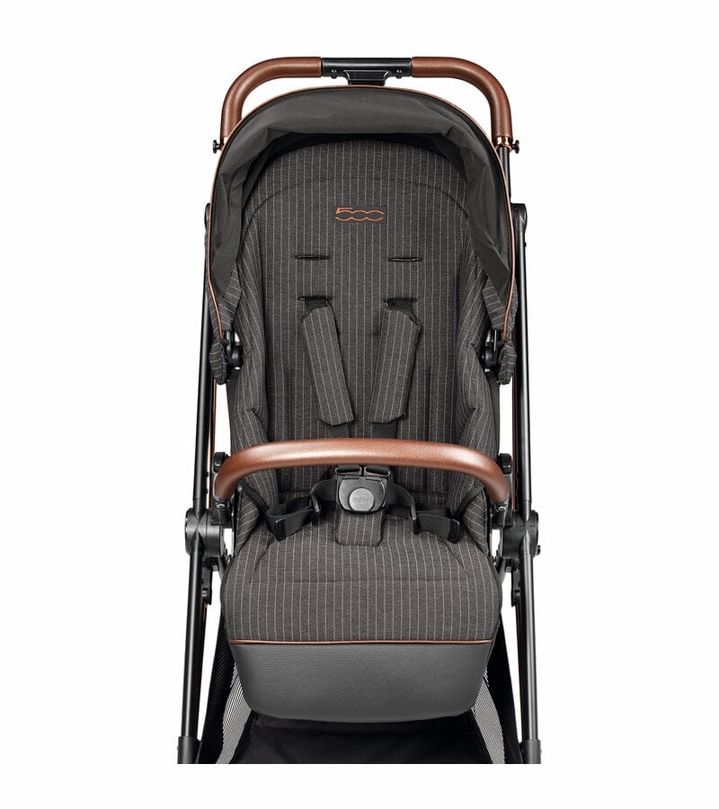 Peg Perego Vivace Stroller - Front - Licorice