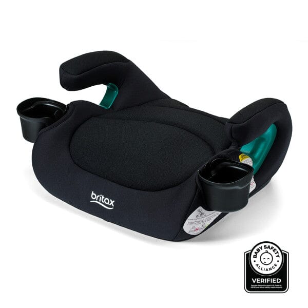 Britax UpNGo Backless Booster Car Seat – Raven Black- Strolleria