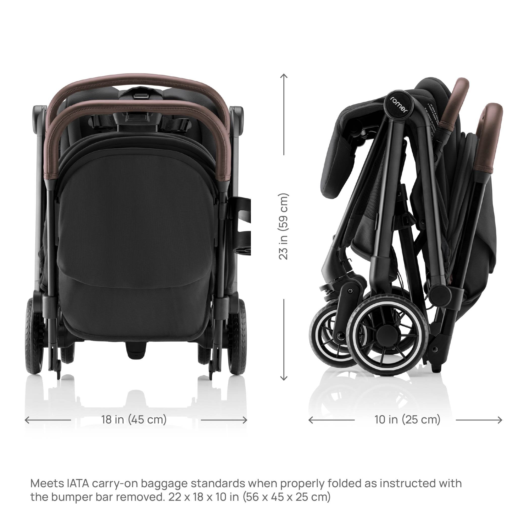 Romer Lani Lightweight and Ultra-Compact Travel Stroller- Strolleria