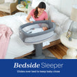 Chicco Close to You 3-in-1 Bedside Bassinet - Oat - Bambi Baby