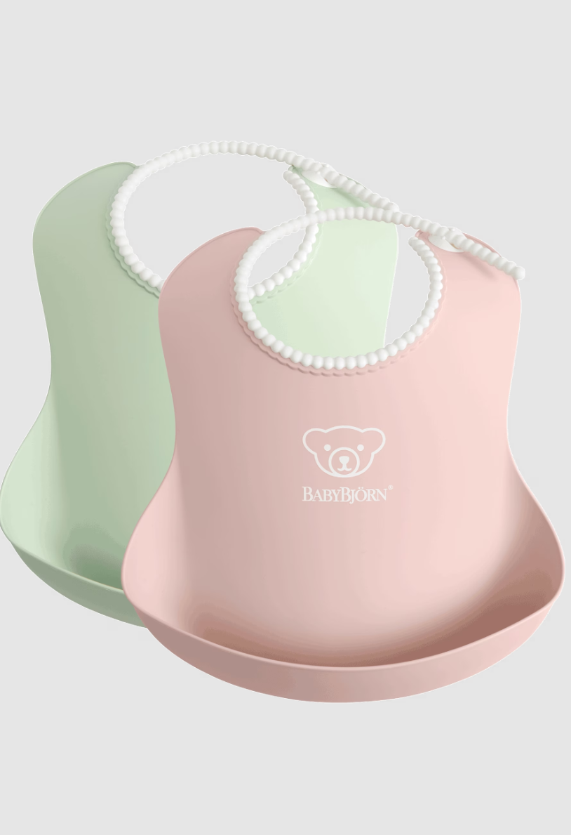 BabyBjörn Baby Bib, 2-pack- Strolleria