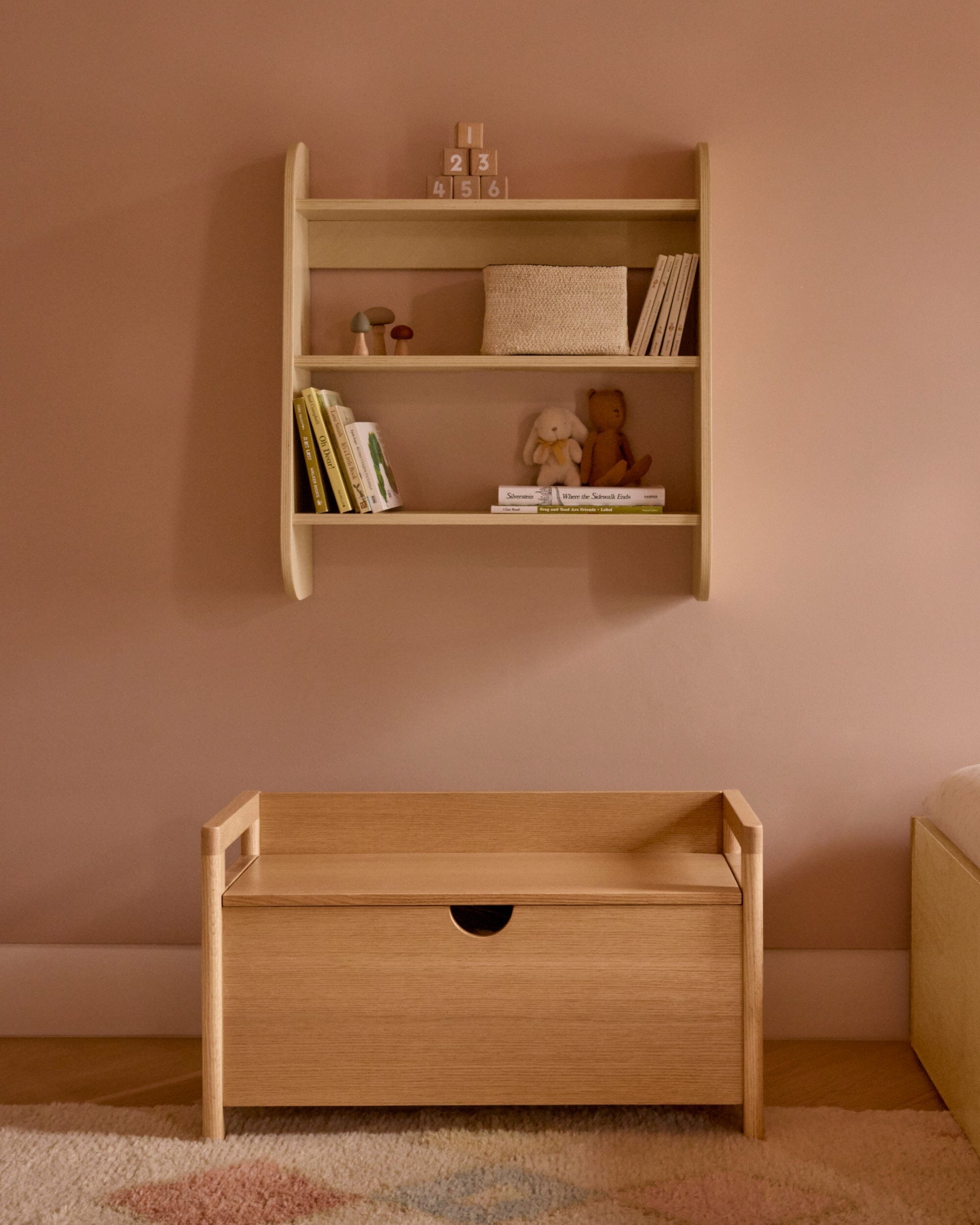 Piccalio Wall Shelf - Birch- Strolleria