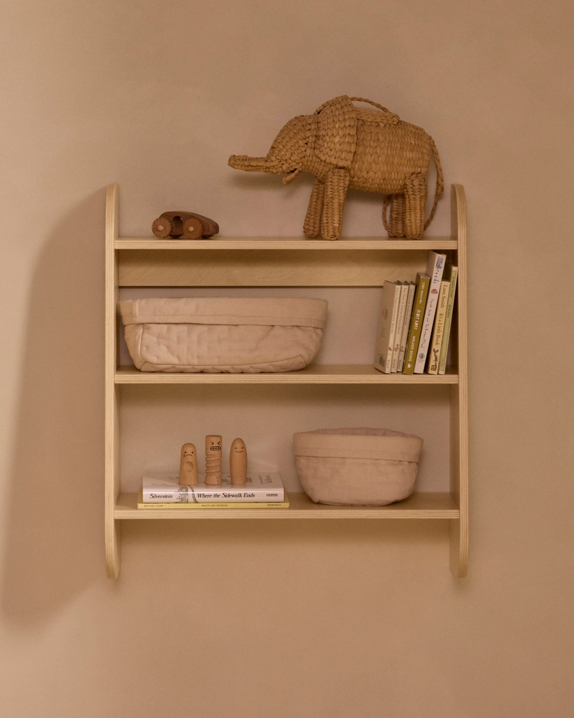 Piccalio Wall Shelf - Birch- Strolleria