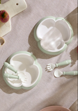 BabyBjorn Baby Plate, Spoon and Fork, 2 sets - Bambi Baby