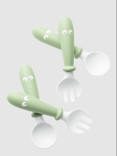 BabyBjorn Baby Spoon and Fork, 4 pcs