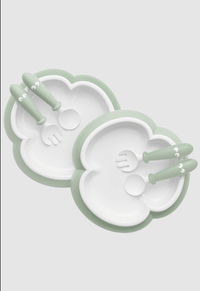 BabyBjorn Baby Plate, Spoon and Fork, 2 sets