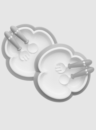 BabyBjorn Baby Plate, Spoon and Fork, 2 sets