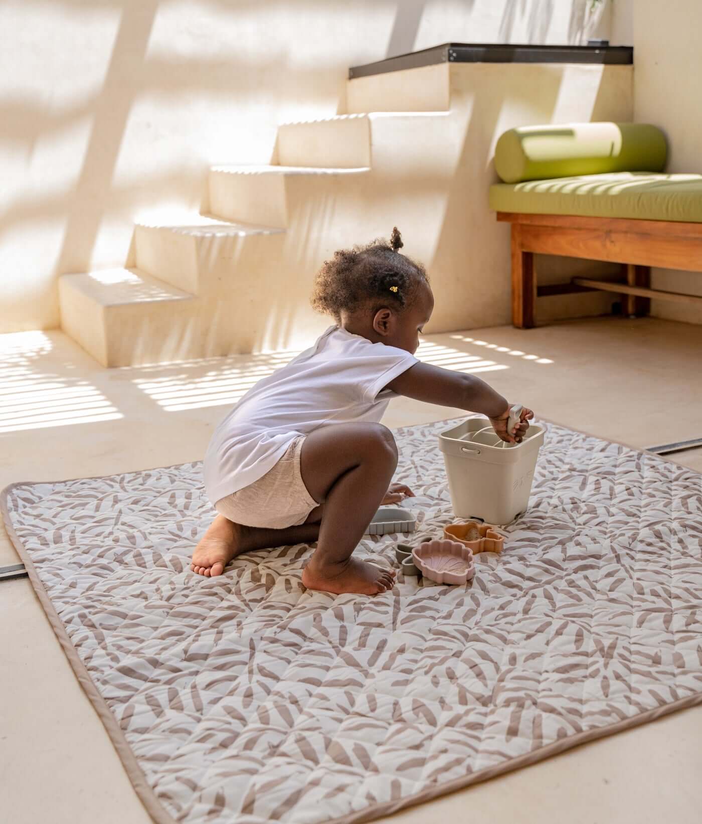 Toddlekind USA Wander Classic in Ocean - Tan- Strolleria