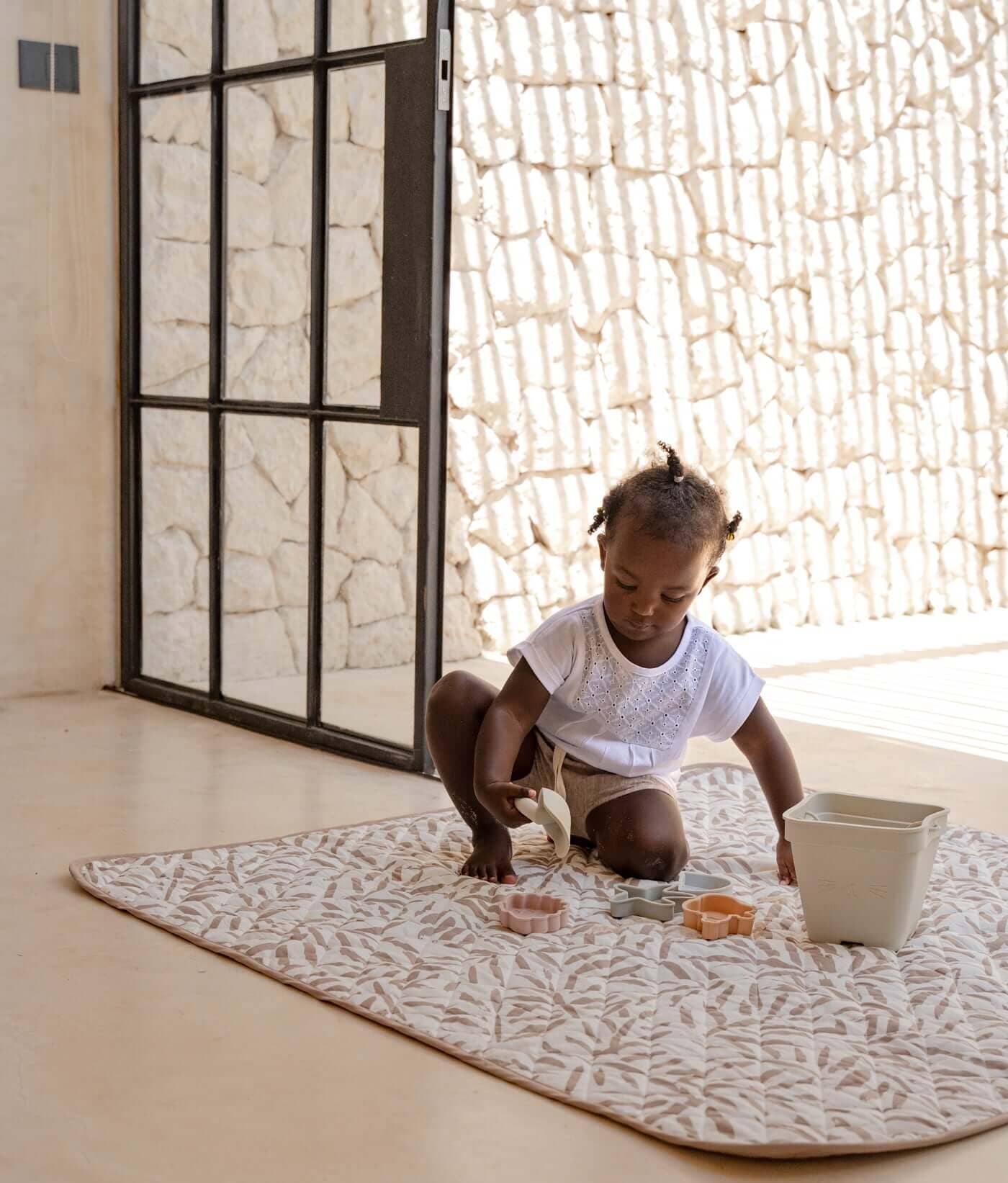 Toddlekind USA Wander Classic in Ocean - Tan- Strolleria