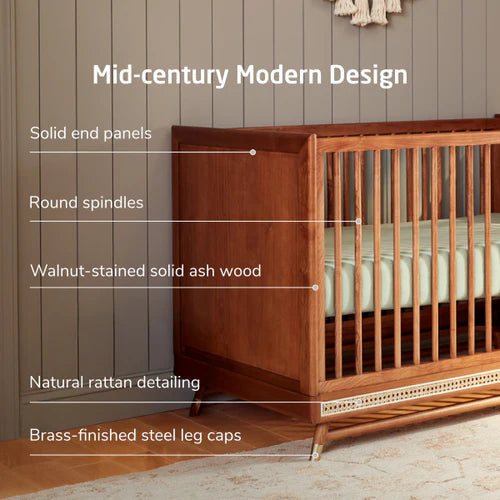 Maxi Cosi Everheart 4-in-1 Convertible Crib with Toddler Bed/Daybed Conversion Kit- Strolleria