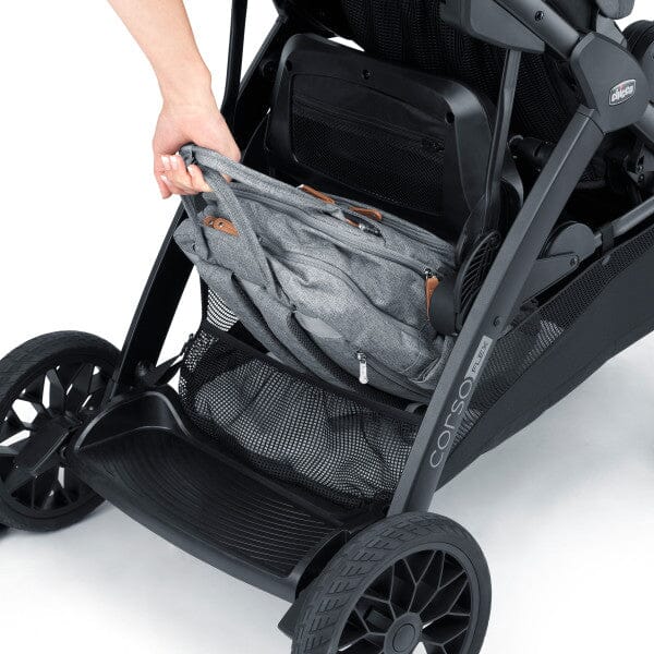 Chicco Corso Flex Convertible Stroller - Legend- Strolleria