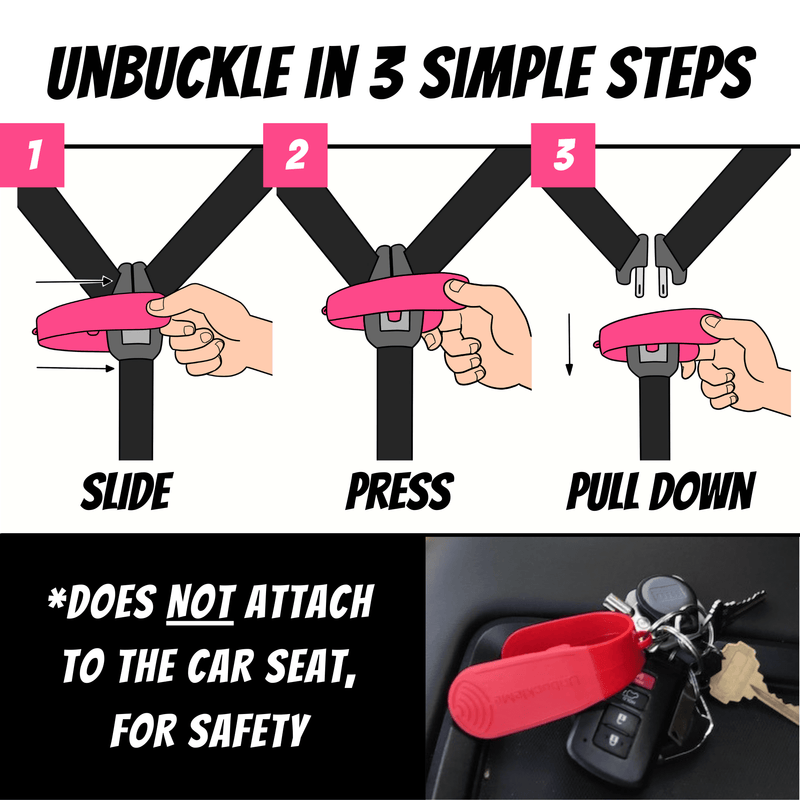 UnbuckleMe Car Seat Buckle Release Tool- Strolleria