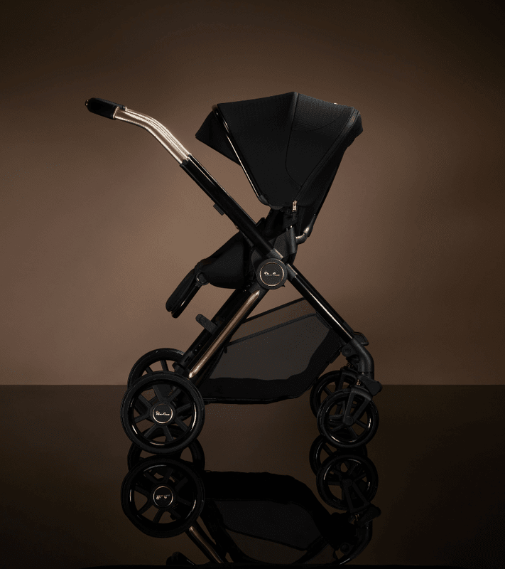 Silver Cross Reef Stroller Accessory Bundle + Folding Bassinet