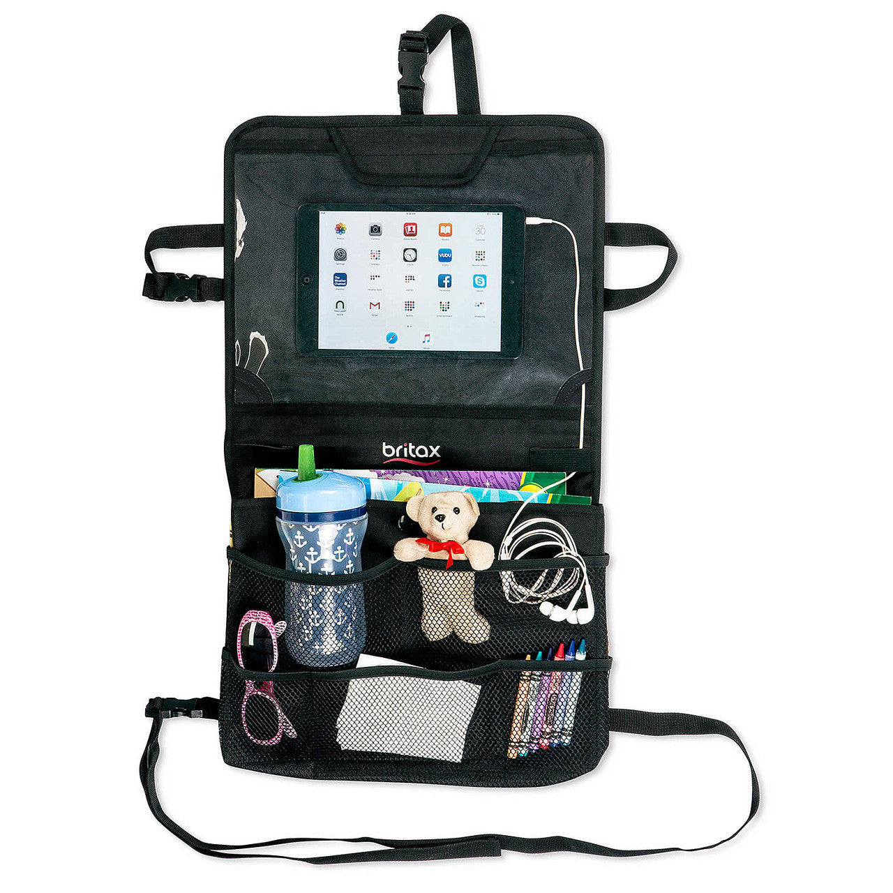 Britax View-N-Go Backseat Organizer - Black- Strolleria