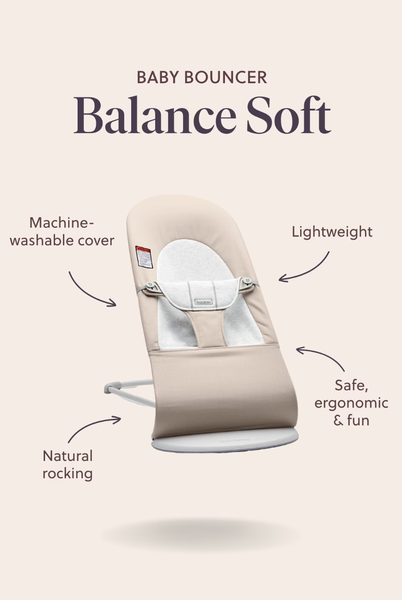 BabyBjörn Bouncer Balance Soft- Strolleria