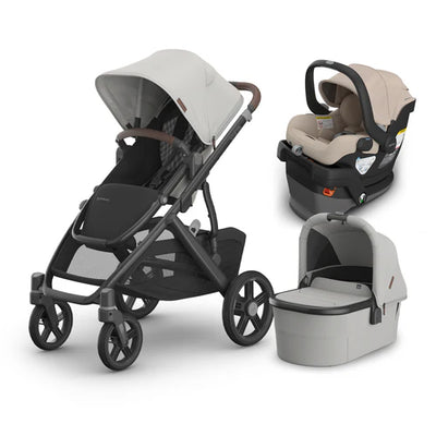 UPPAbaby Vista V3 From Birth Complete Travel System (Stroller + Mesa V3 Infant Car Seat + Bassinet V3)