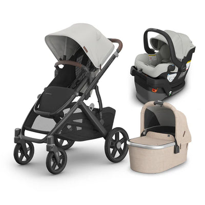 UPPAbaby Vista V3 From Birth Complete Travel System (Stroller + Mesa V3 Infant Car Seat + Bassinet V3)