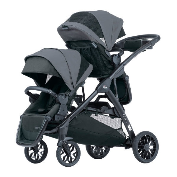 Chicco Corso Flex Convertible Stroller - Legend- Strolleria