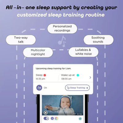 Hubble Connected GoBaby AI Portable Pro