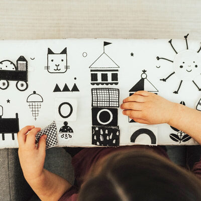 Wonder and Wise Happy Days Square Chair