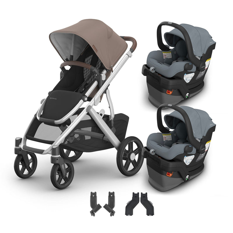 UPPAbaby Vista V3 + MESA V3 Twin Travel System