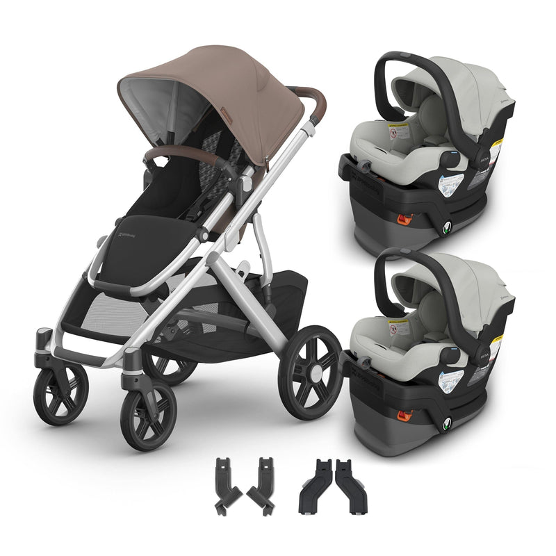 UPPAbaby Vista V3 + MESA V3 Twin Travel System
