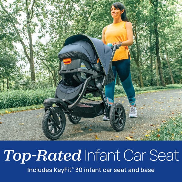 Chicco Activ3 Jogging Travel System - Solar- Strolleria