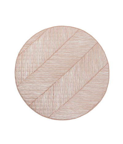 Toddlekind USA Snuggle Mat In Leaves - Sea Shell