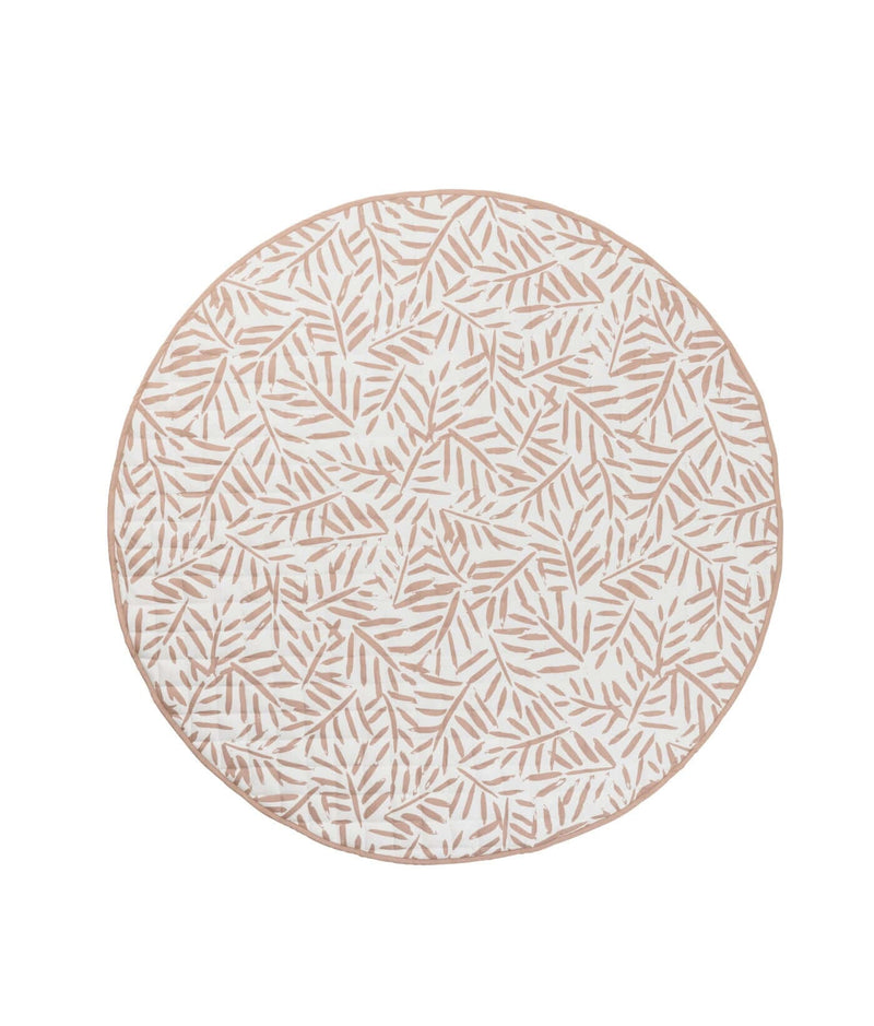 Toddlekind USA Snuggle Mat In Leaves - Sea Shell