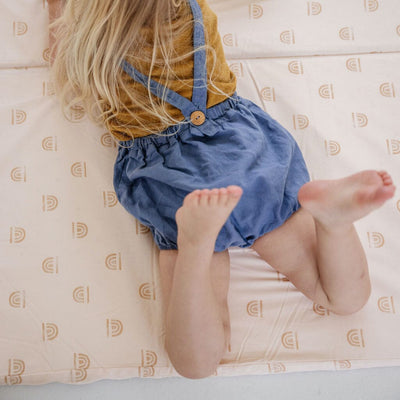 Toki Kids Rainbow Peach Organic Cotton Mat