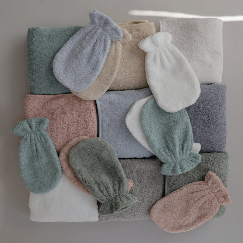 Mushie Organic Cotton Baby Hooded Towel